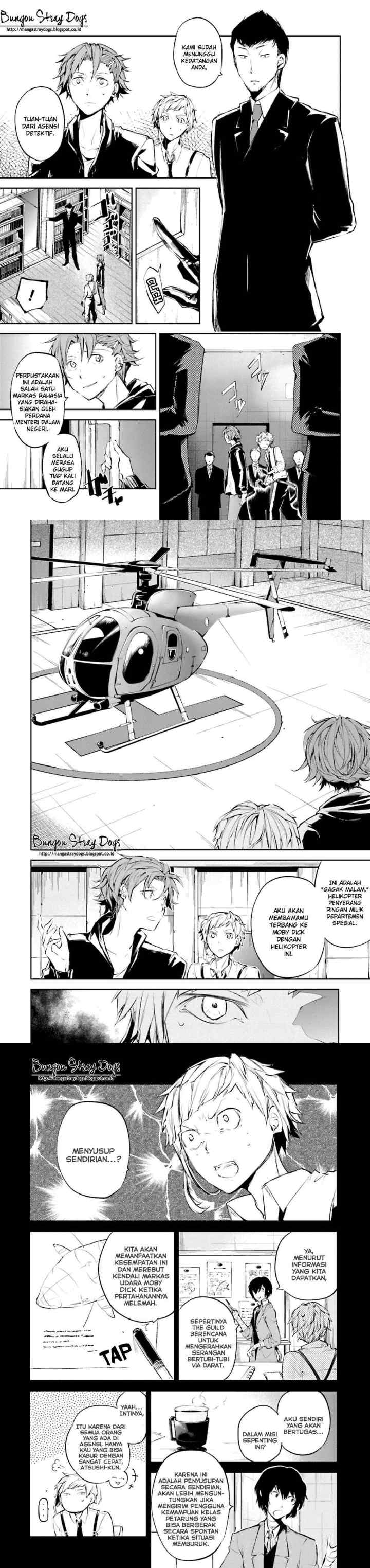 Bungou Stray Dogs chapter 33 halaman 7