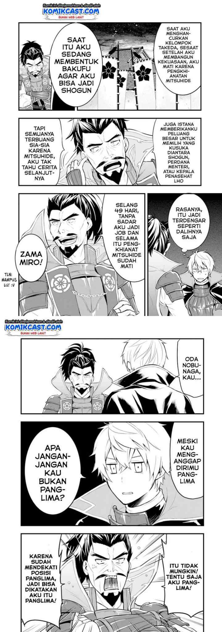 Oda Nobunaga to Iu Nazo no Shokugyo ga Mahou Kenshi yori Cheat Dattanode, Oukoku wo Tsukuru Koto ni chapter 23 halaman 9