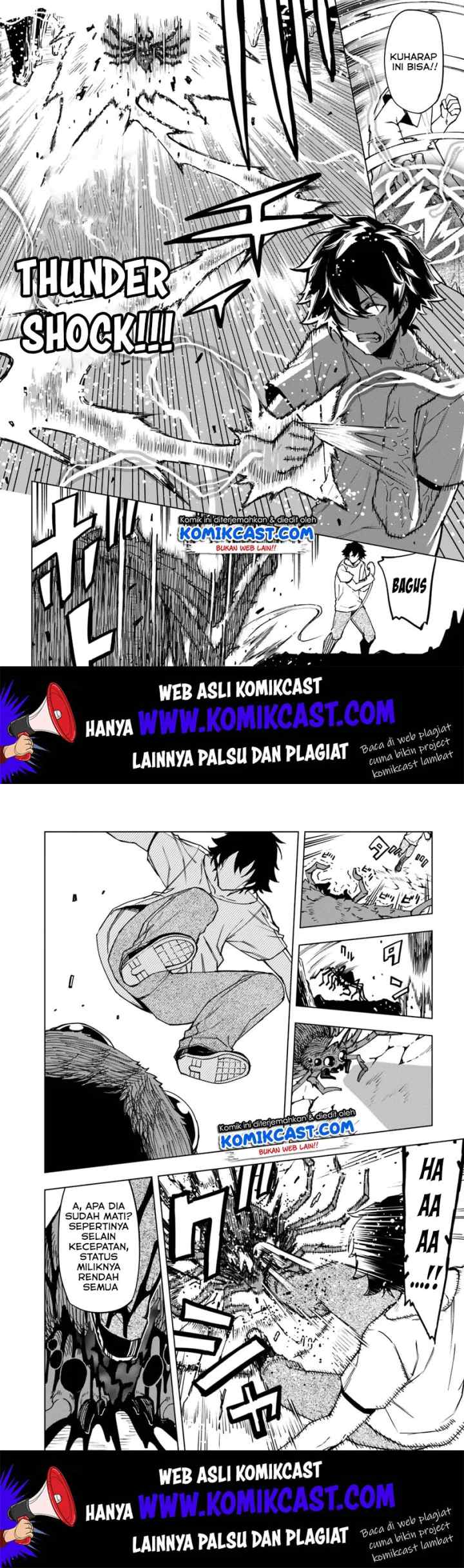 Genkai Level 1 kara no Nariagari: Saijaku Level no Ore ga Isekai Saikyou ni Naru made chapter 2 halaman 8