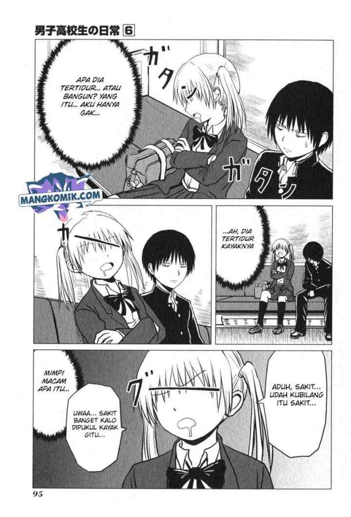 Danshi Koukousei no Nichijou chapter 93 halaman 4