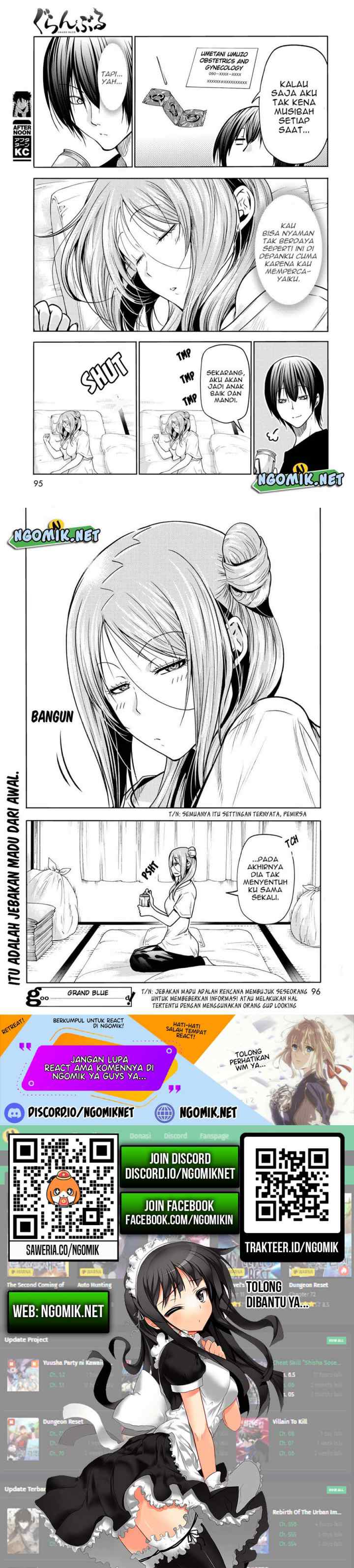 Grand Blue chapter 71 halaman 14