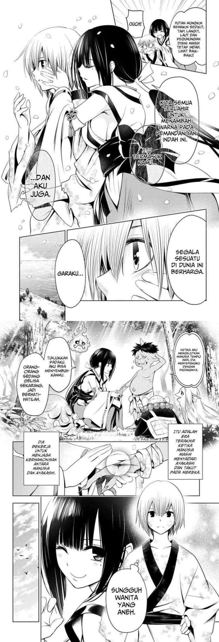 Ayakashi Triangle chapter 32 halaman 7