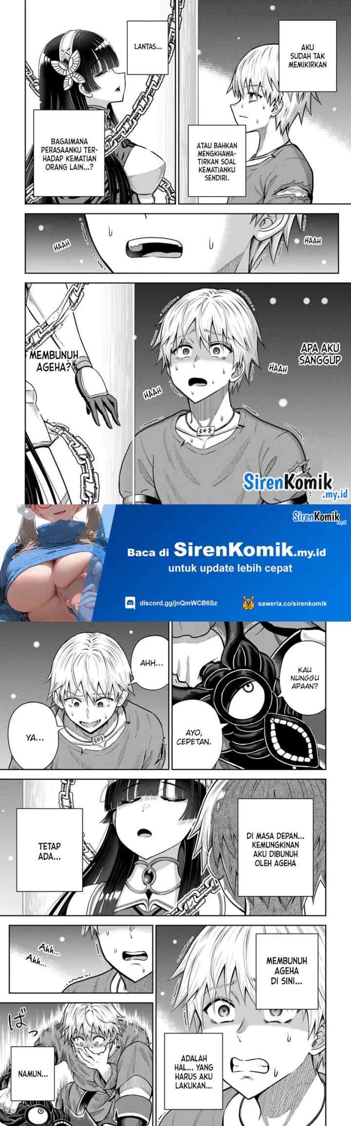 Dungeon ni Hisomu Yandere na Kanojo ni Ore wa Nando mo Korosareru chapter 17 halaman 6