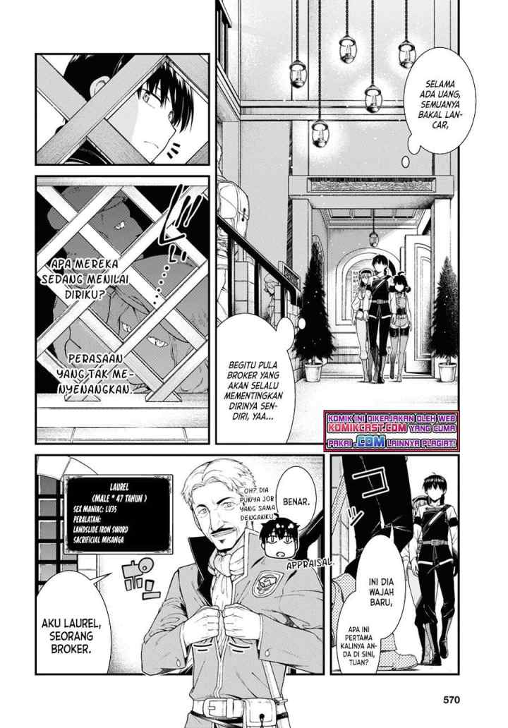 Isekai Meikyuu de Harem wo chapter 52 halaman 4