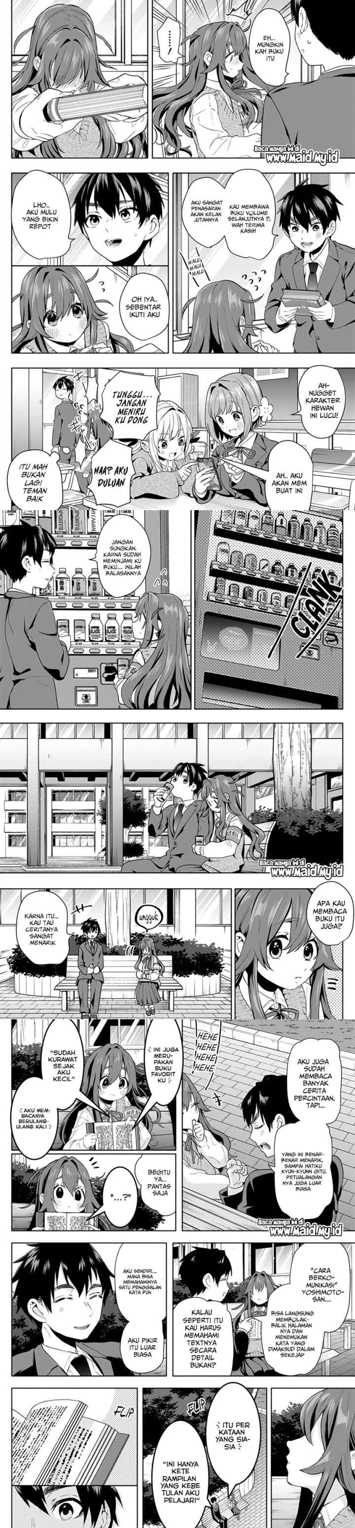 Kimi no Koto ga Dai Dai Dai Dai Daisuki na 100-ri no Kanojo chapter 3 halaman 8