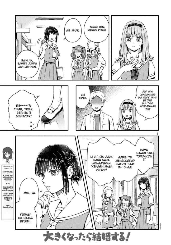 Ookiku nattara kekkon suru! chapter 21 halaman 10