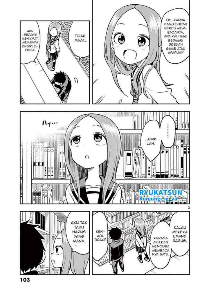 Karakai Jouzu no Takagi-san chapter 127 halaman 4