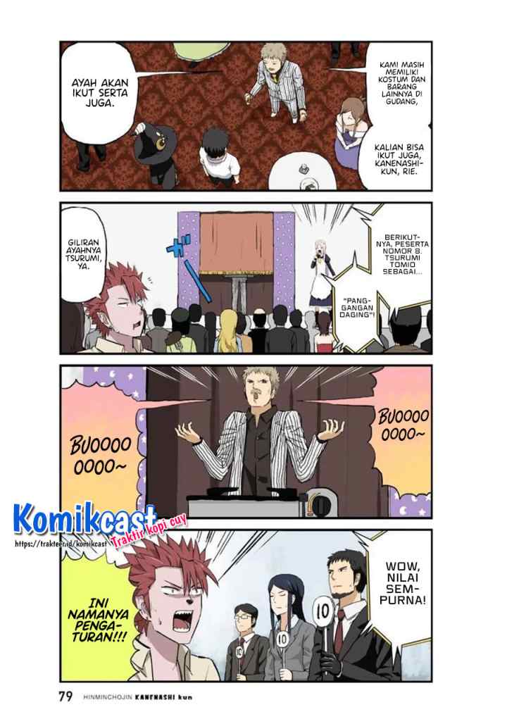 Hinmin Choujin Kanenashi-kun chapter 32 halaman 9