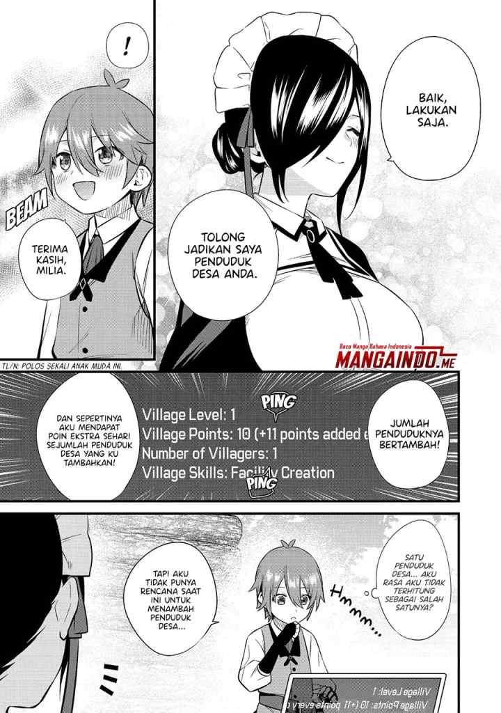 The Amazing Village Creator: Slow Living with the Village Building Cheat Skill chapter 1.3 halaman 8