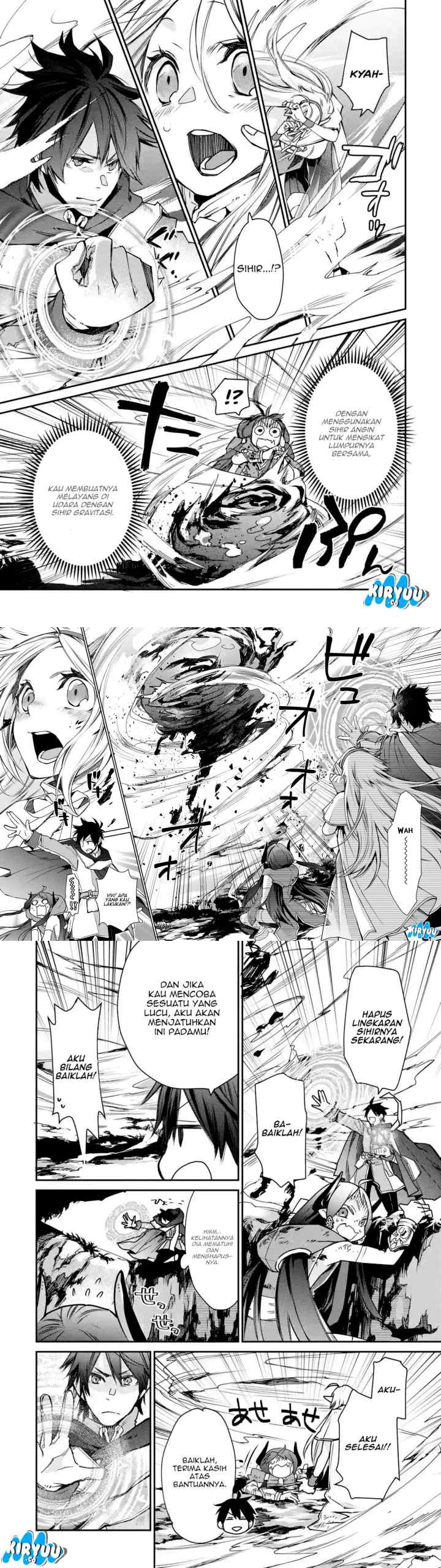 Saikyou no Madoshi. Hisa ni Ya wo Ukete Shimatta no de Inaka no Eihei ni Naru chapter 4 halaman 14