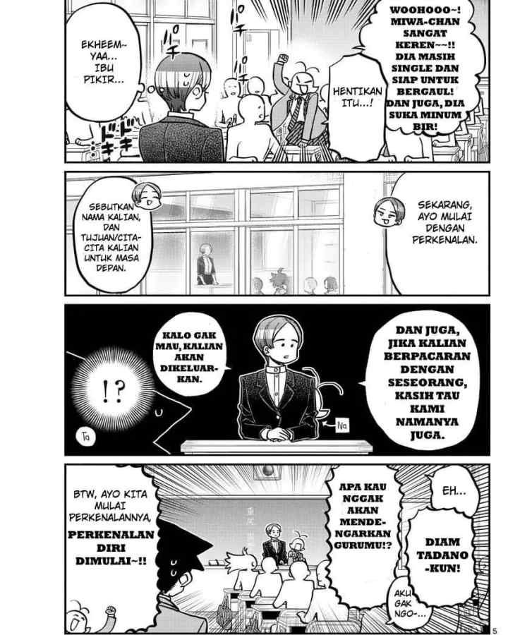 Komi-san wa Komyushou Desu chapter 325 halaman 5