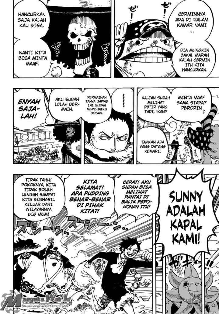 One Piece chapter 876 halaman 14