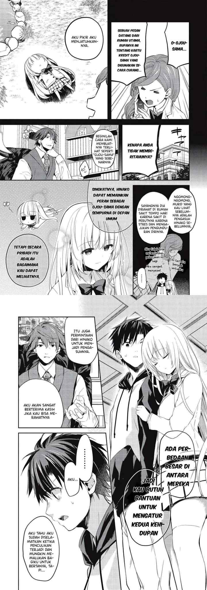 Saijo no Osewa ~Takane no Hana Darakena Meimon Kou de, Gakuin Ichi no Ojou-sama (Seikatsu Noryoku Kaimu) o Kagenagara Osewa suru Koto ni Narimashita~ chapter 2.1 halaman 10