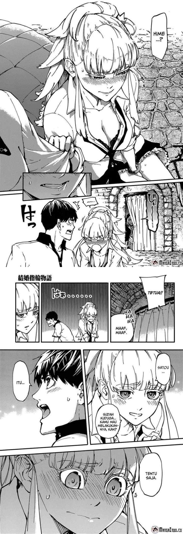 Kekkon Yubiwa Monogatari chapter 8 halaman 12