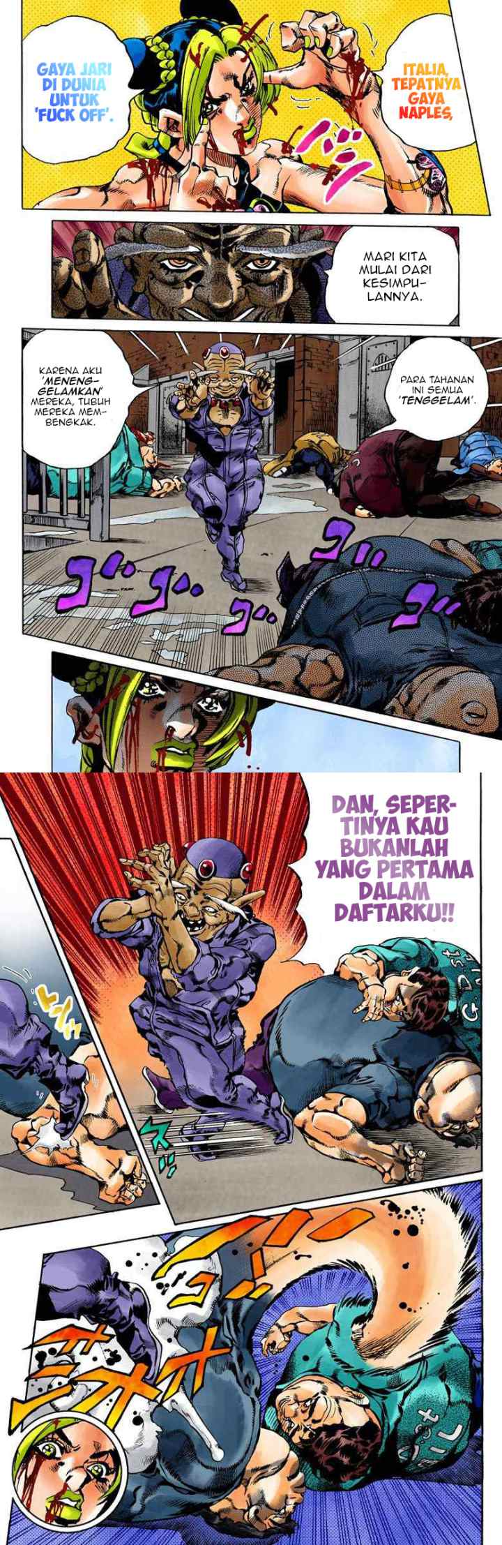 JoJo no Kimyou na Bouken - Stone Ocean chapter 67 halaman 5