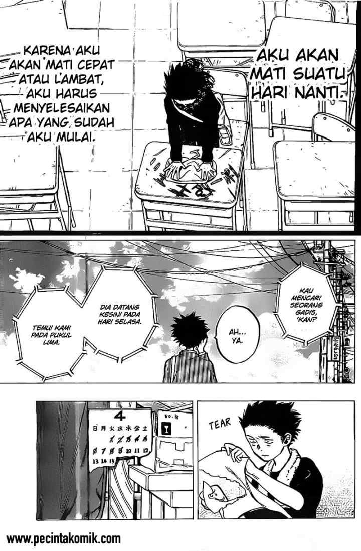 Koe no Katachi chapter 5 halaman 13