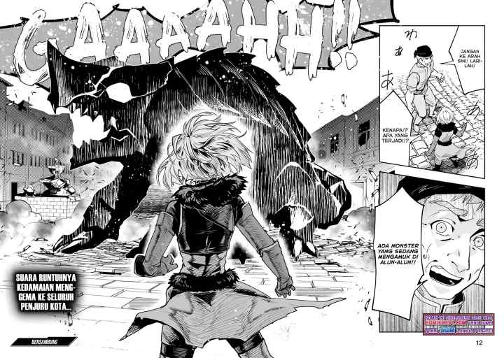 Maken Tsukai no Moto Shounen Hei wa, Moto Teki Kanbu no Onee-san to Issho ni Ikitai chapter 5.1 halaman 13
