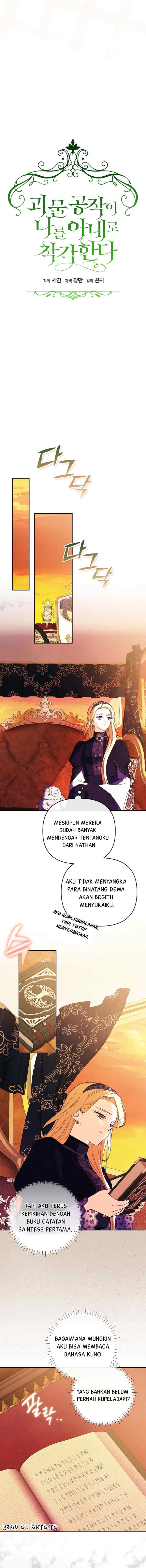 Mistaken as the Monster Duke's Wife chapter 50 halaman 4