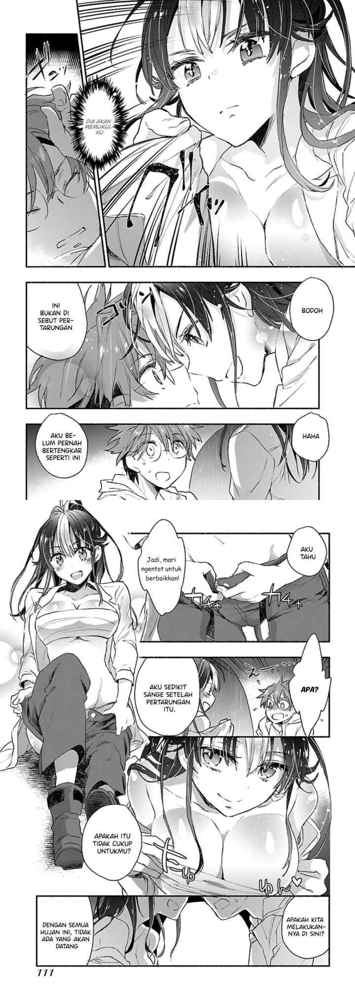 Yankee Musume ni Natsukarete Kotoshi mo Juken ni Shippai Shisou Desu chapter 4 halaman 6