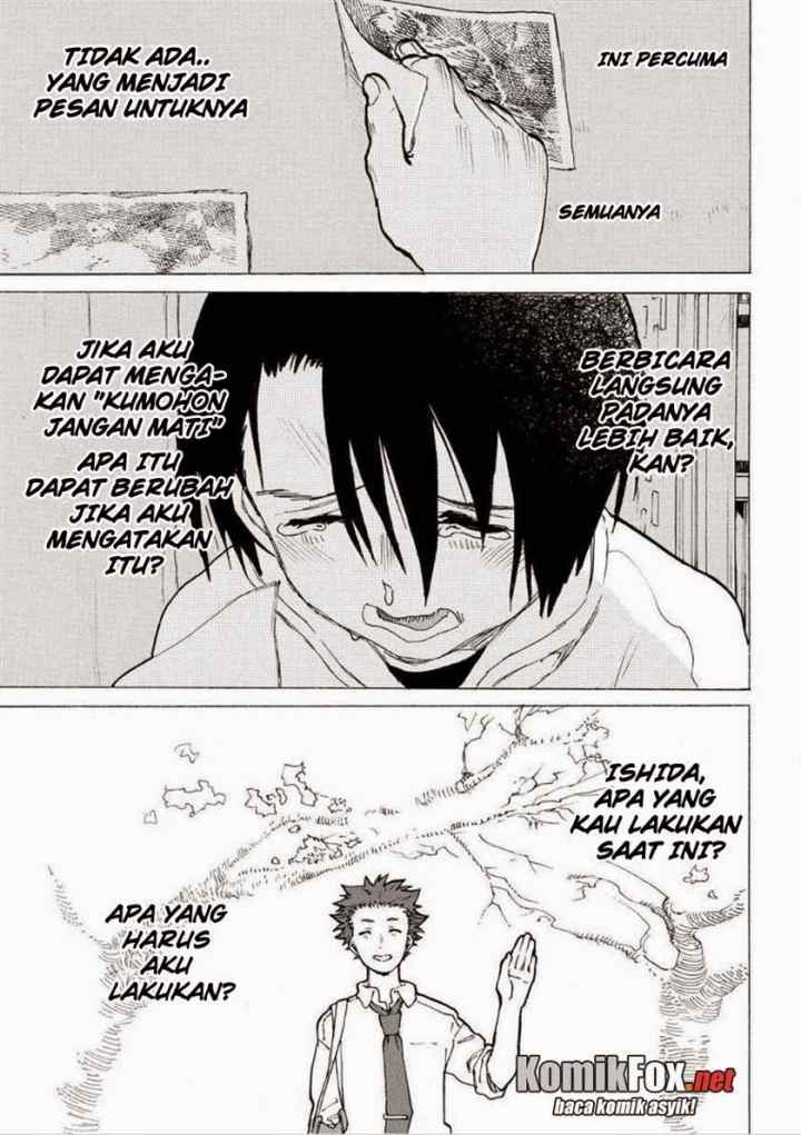 Koe no Katachi chapter 45 halaman 14