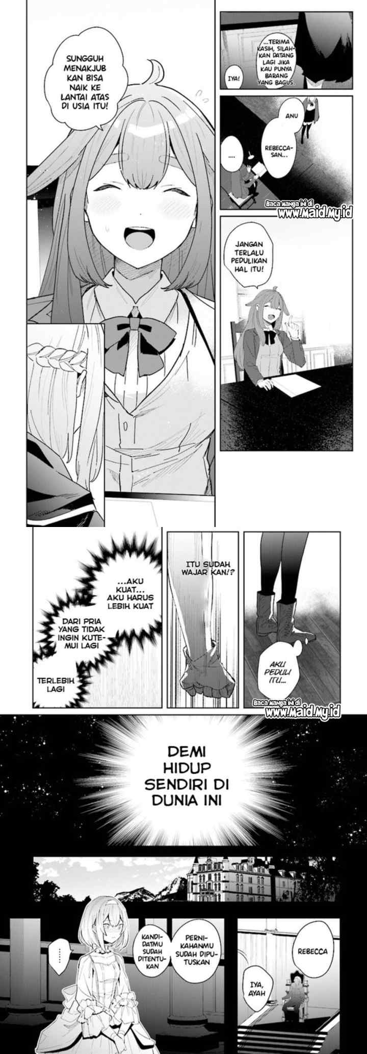 Henkyou Toshi no Ikuseisha Hajimari no Kaminari Hime chapter 1.1 halaman 8