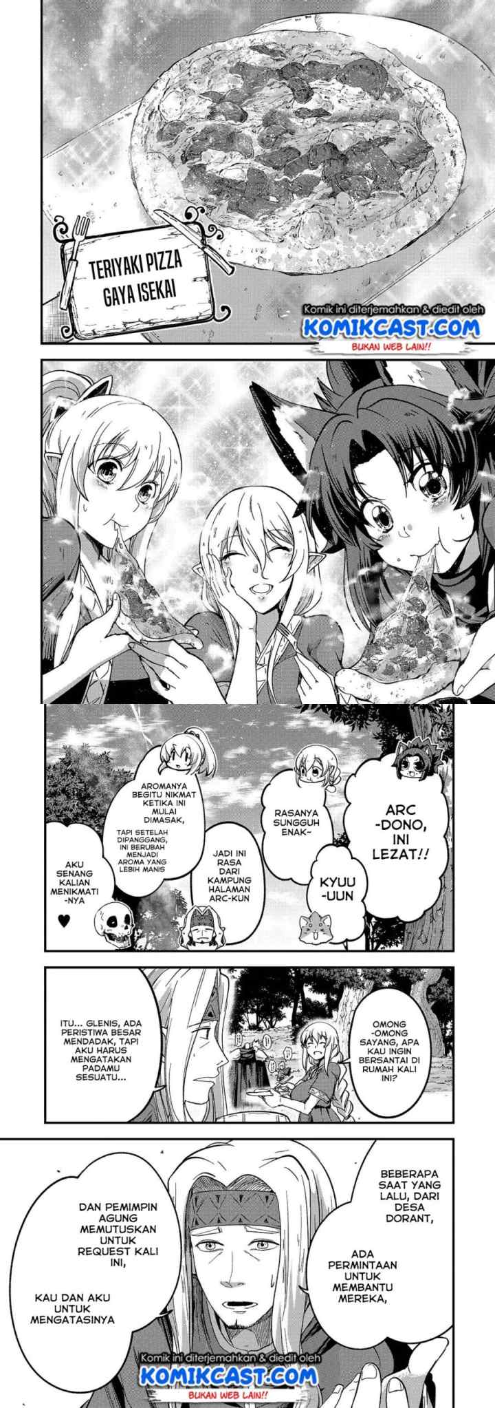 Gaikotsu Kishi-sama, Tadaima Isekai e Odekakechuu chapter 34 halaman 7
