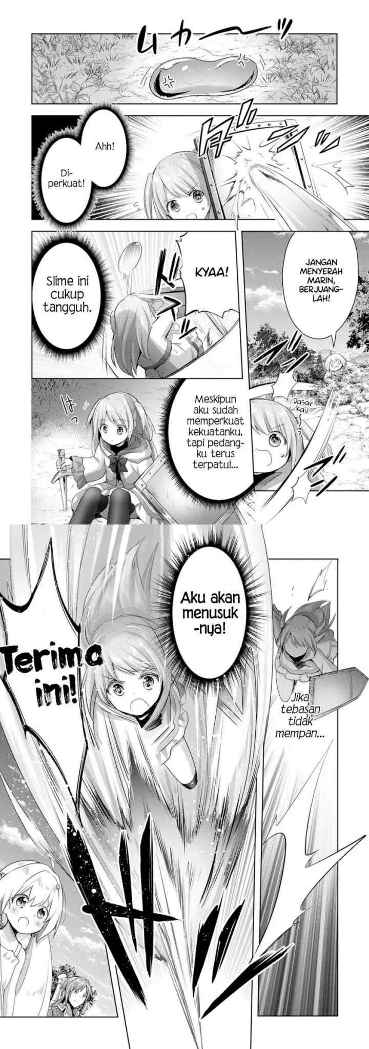 Uketsukejo ni Kokuhaku Shitakute Girudo ni Kayoitsumetara Eiyu ni Natteta chapter 11 halaman 12