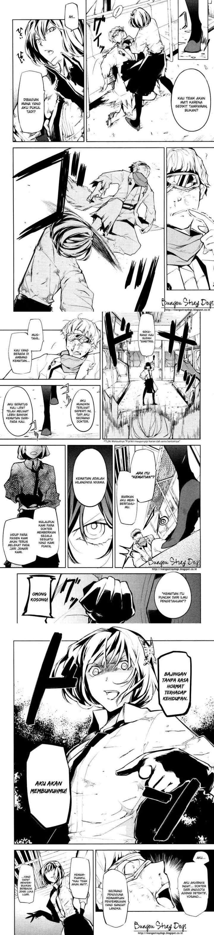 Bungou Stray Dogs chapter 8 halaman 10