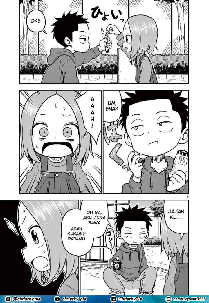 Karakai Jouzu no (Moto) Takagi-san chapter 116 halaman 5