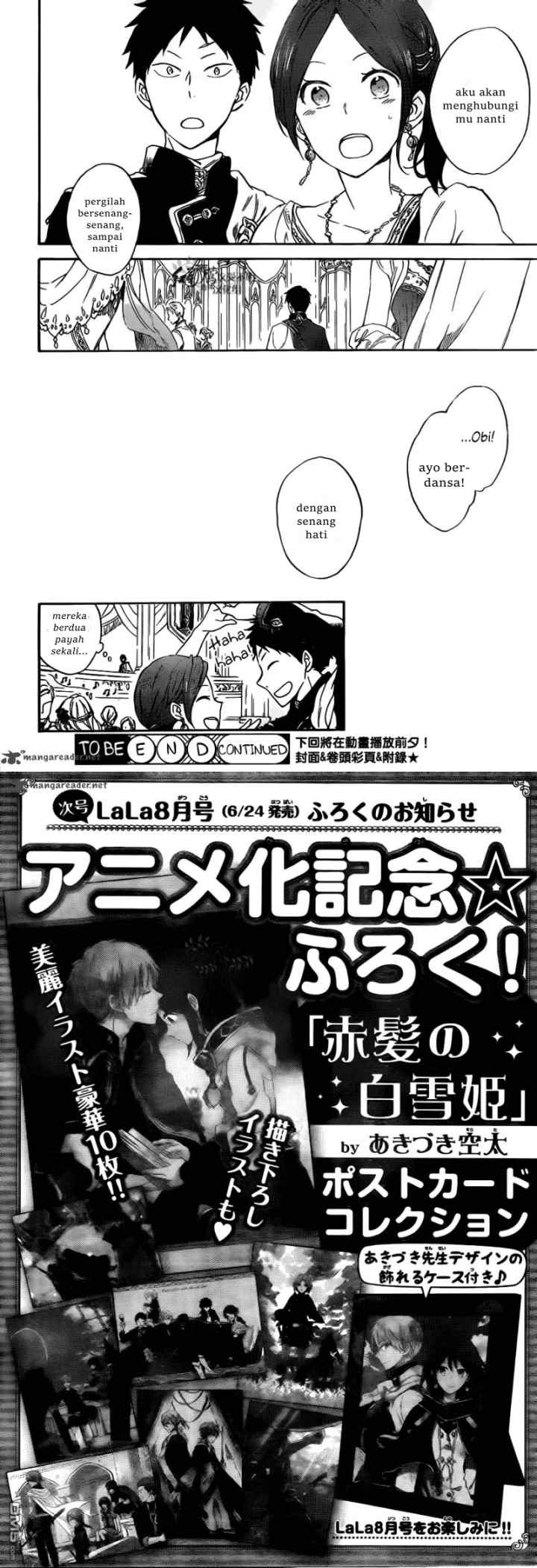Akagami no Shirayukihime chapter 66 halaman 19