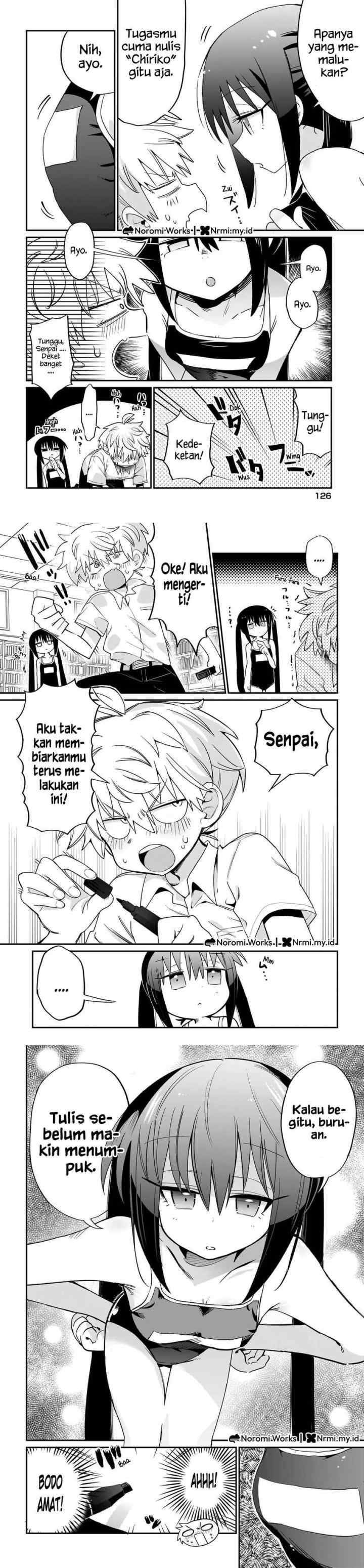Chiriko-senpai wa Tamatteiru chapter 3 halaman 15
