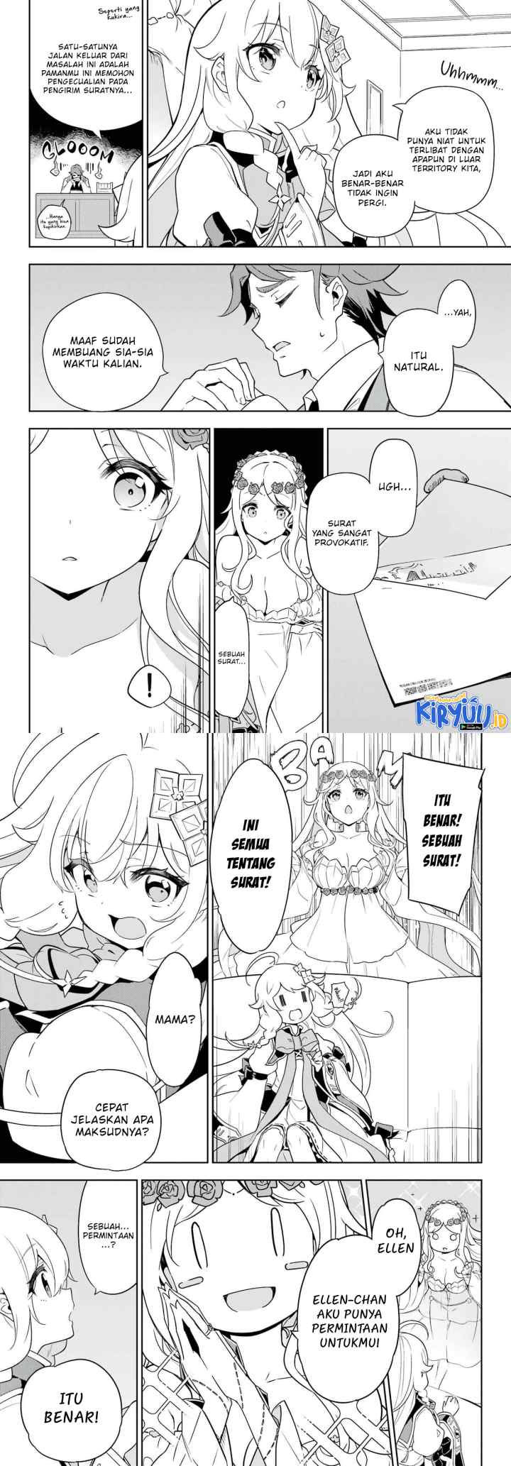 Chichi wa Eiyuu Haha wa Seirei Musume no Watashi wa Tenseisha chapter 40 halaman 5