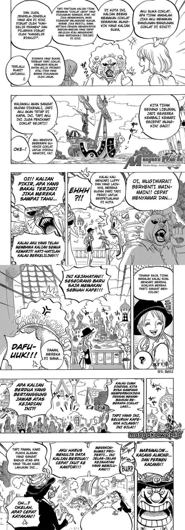 One Piece chapter 827 halaman 4