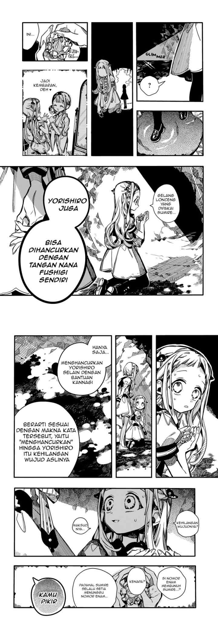 Jibaku Shounen Hanako-kun chapter 95 halaman 8