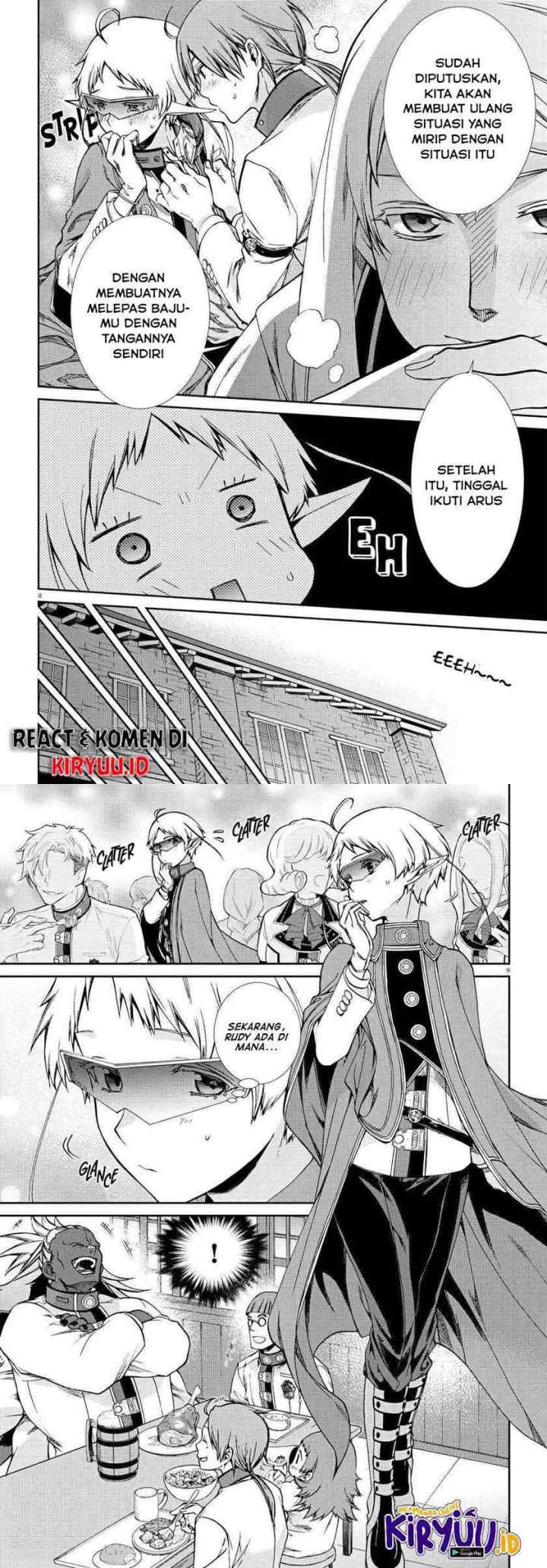 Mushoku Tensei: Isekai Ittara Honki Dasu chapter 73 halaman 6