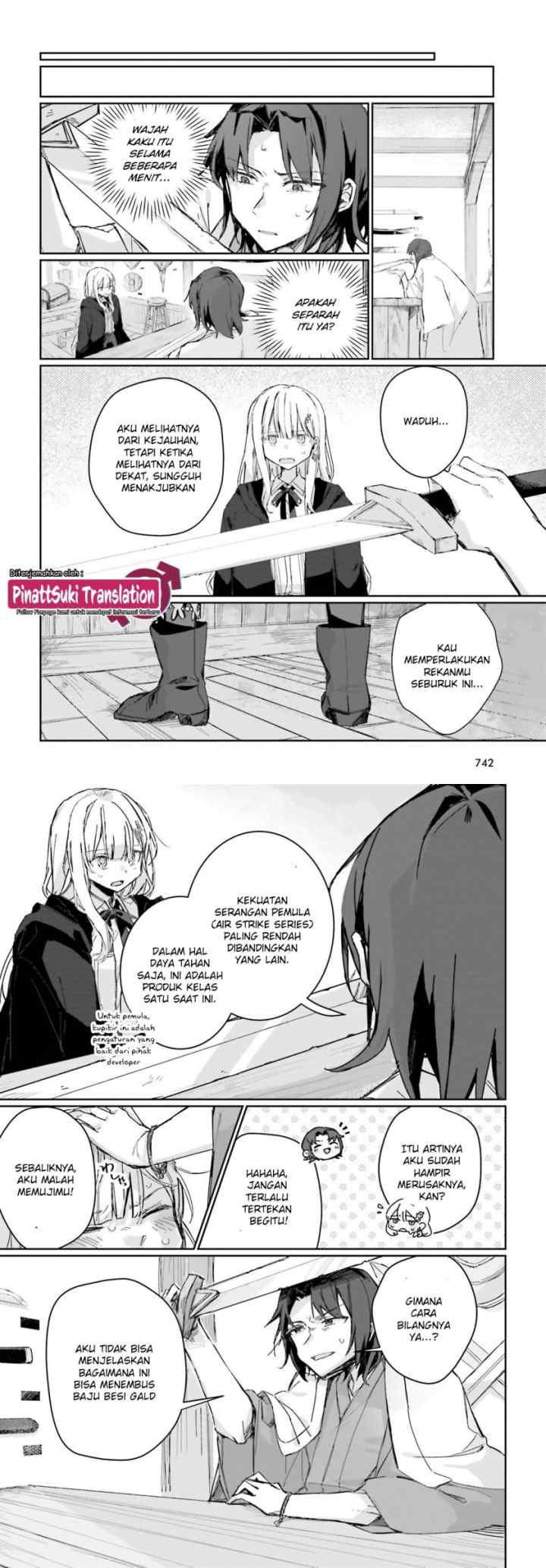 Astral Online - Maou no Noroi de Saikyou Bishoujo ni natta Ore, Saijaku Shoku da ga Cheat Skill de Chou Seichou shite Musou suru chapter 6 halaman 5