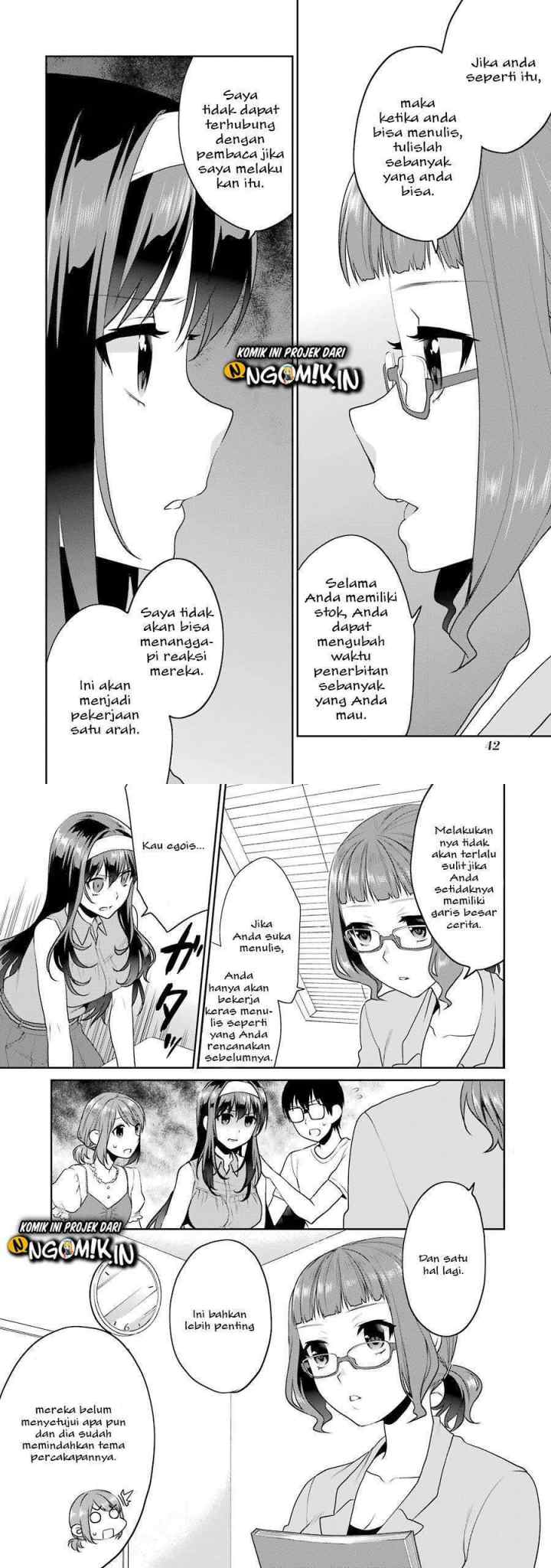 Saenai Heroine no Sodatekata: Koisuru Metronome chapter 28 halaman 7