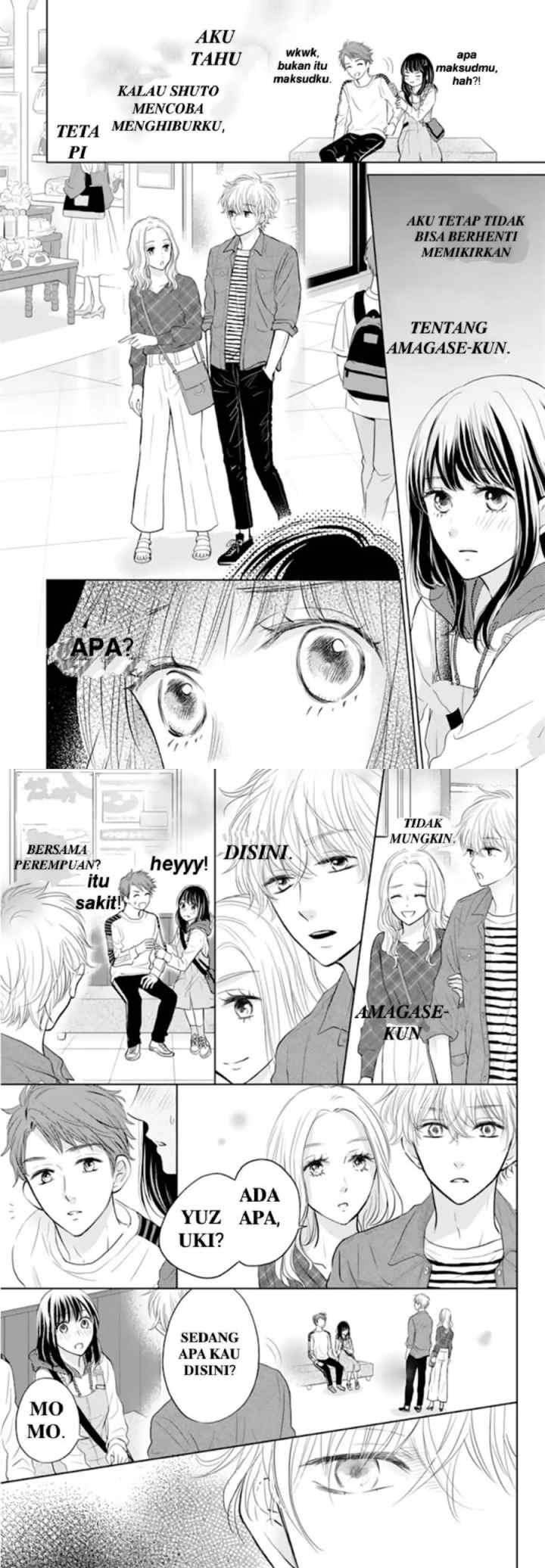Amagase-kun wa Amayaka Shite Kurenai chapter 3 halaman 11