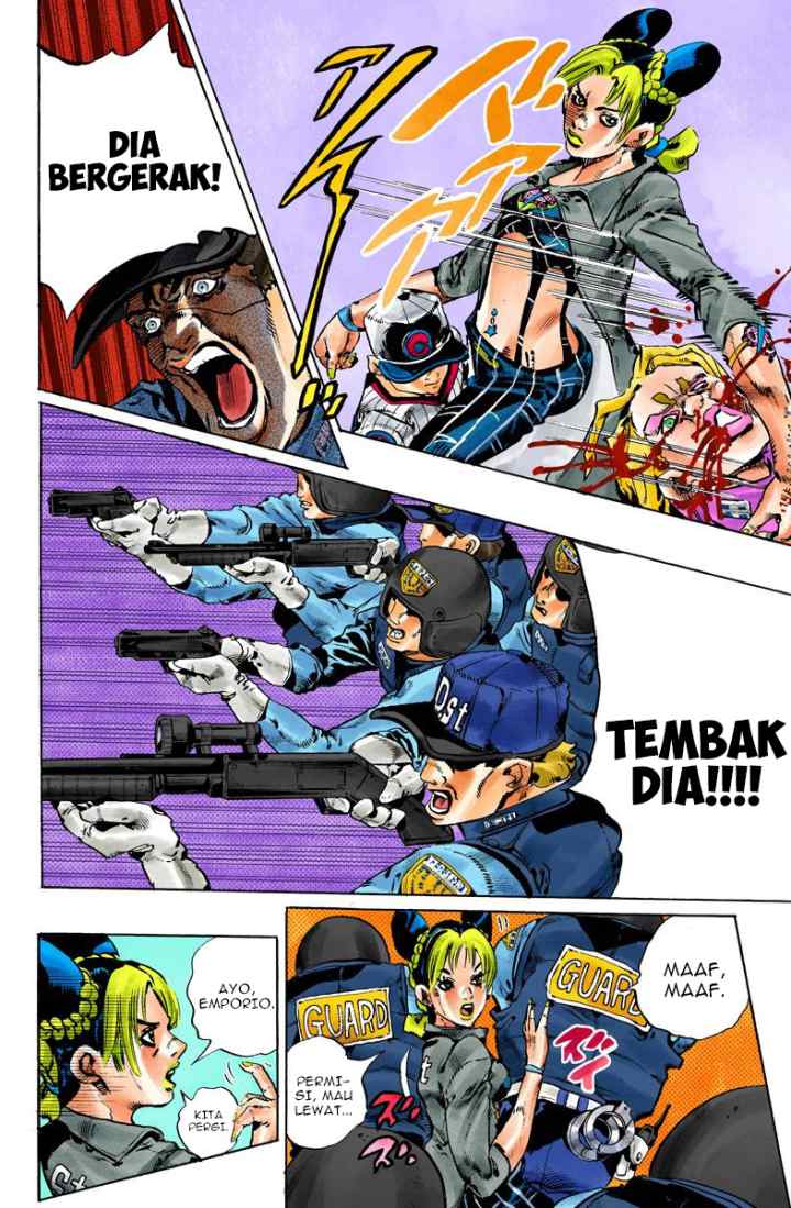 JoJo no Kimyou na Bouken - Stone Ocean chapter 102 halaman 13