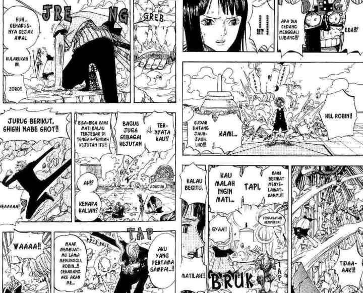 One Piece chapter 390 halaman 8