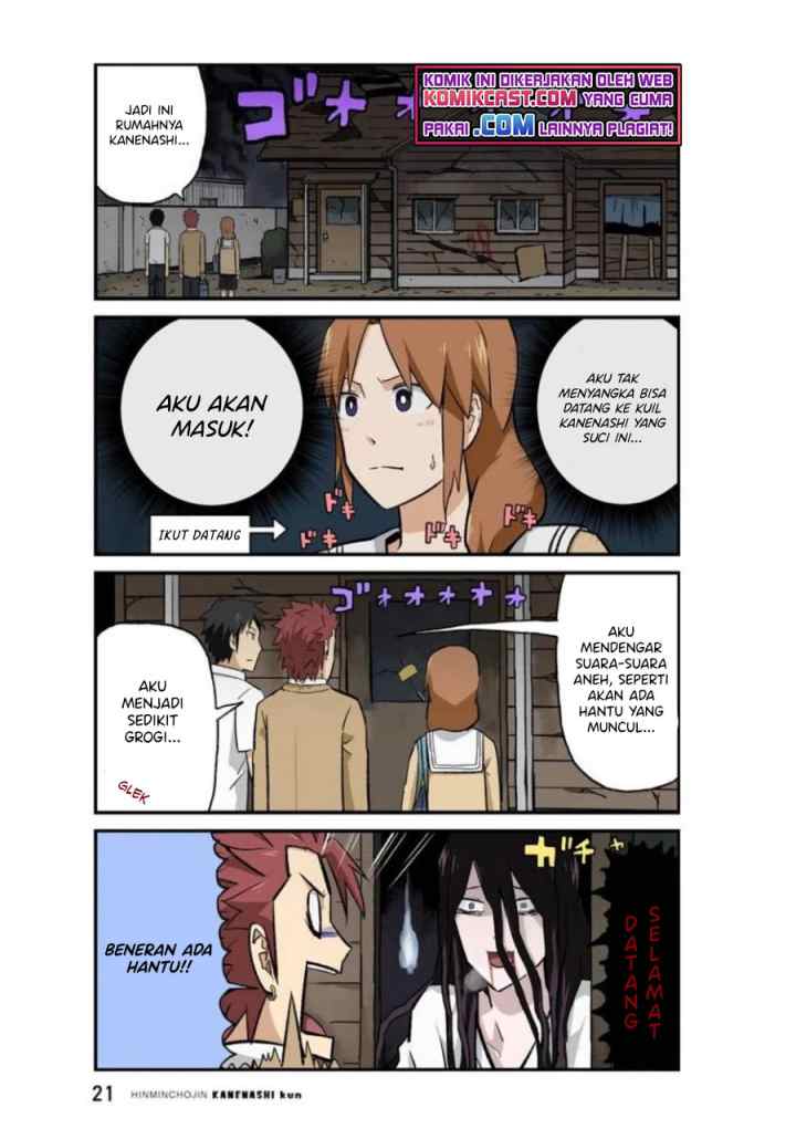 Hinmin Choujin Kanenashi-kun chapter 28 halaman 6