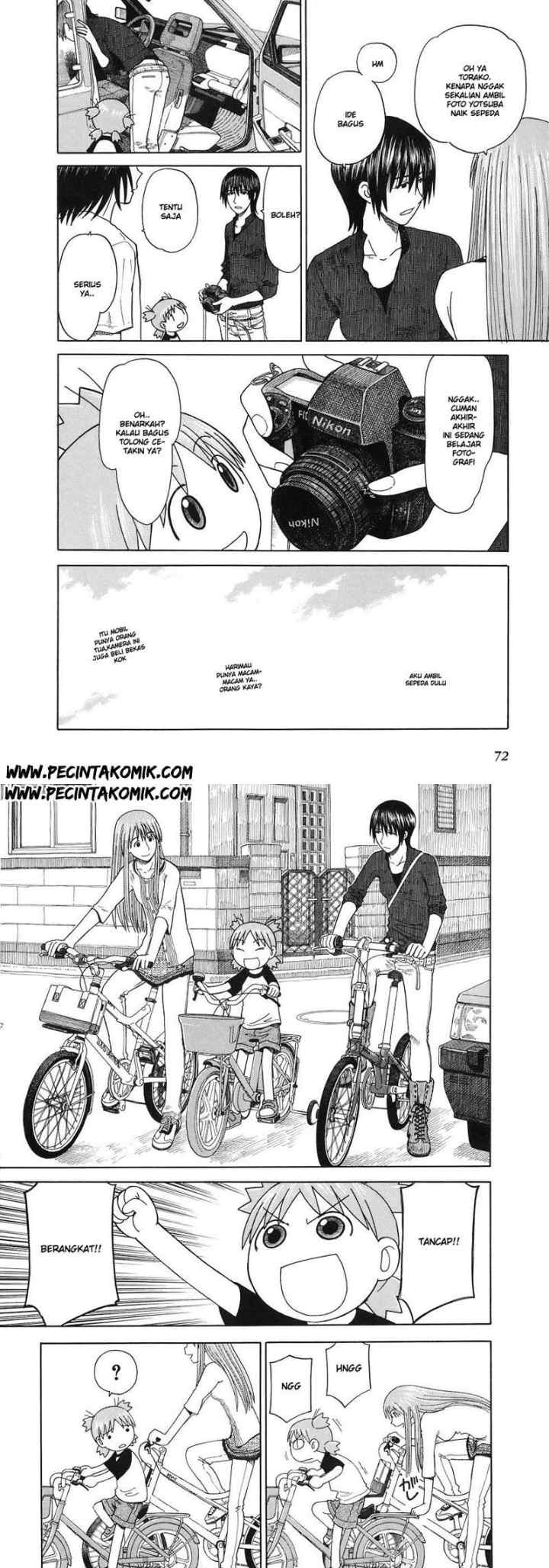 Yotsuba to! chapter 37 halaman 10