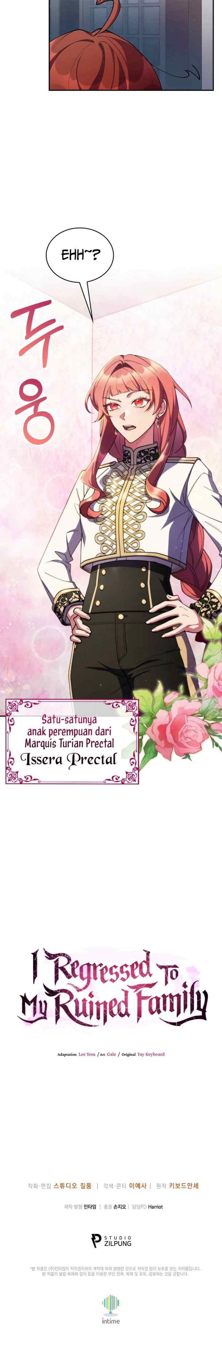 I Regressed to My Ruined Family chapter 73 halaman 11