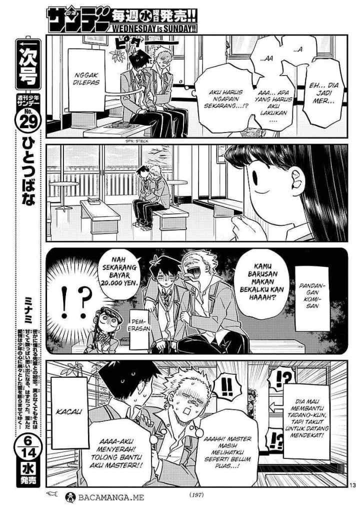 Komi-san wa Komyushou Desu chapter 80 halaman 13