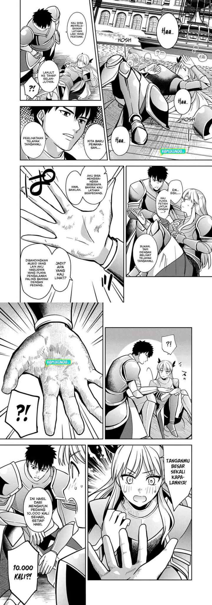 The Reincarnated Swordsman With 9999 Strength Wants To Become A Magician! chapter 4 halaman 5
