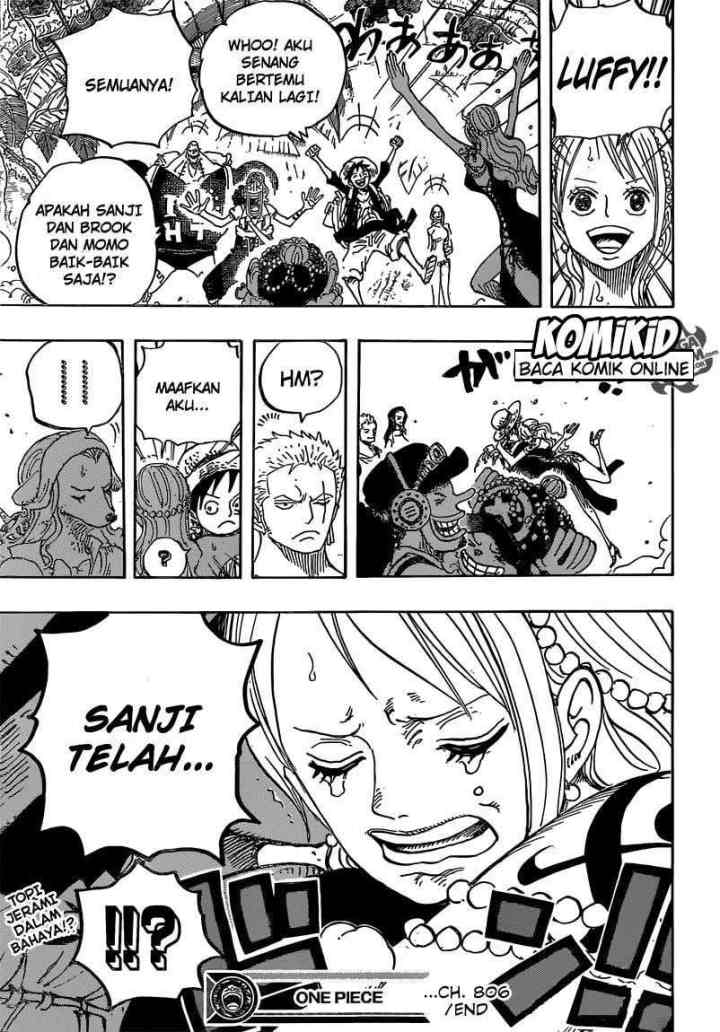 One Piece chapter 806 halaman 11