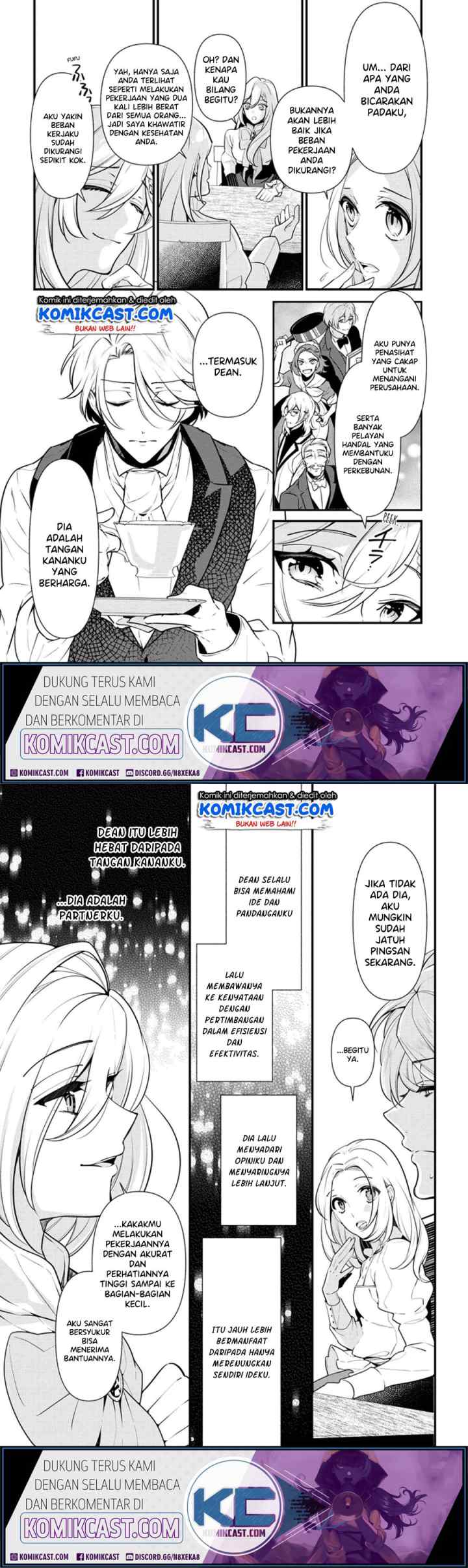 Koushaku Reijou no Tashinami chapter 53 halaman 8