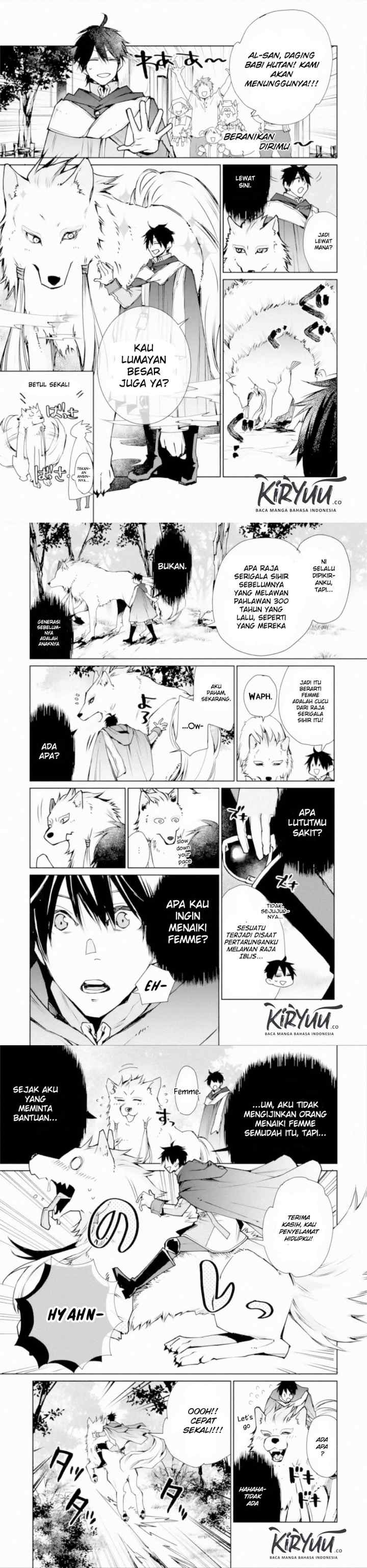 Saikyou no Madoshi. Hisa ni Ya wo Ukete Shimatta no de Inaka no Eihei ni Naru chapter 3 halaman 7