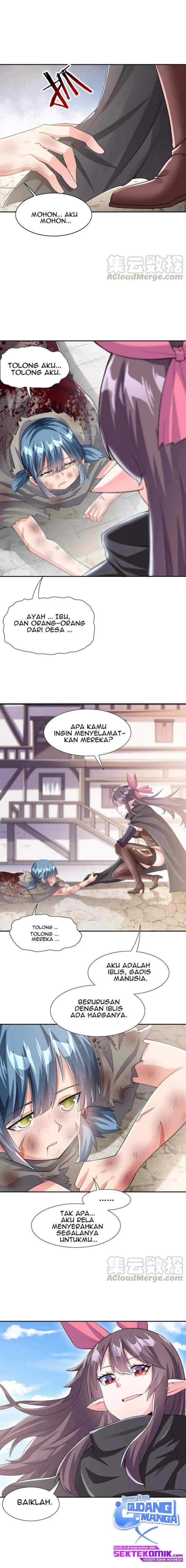 My Harem Is Entirely Female Demon Villains chapter 5 halaman 11