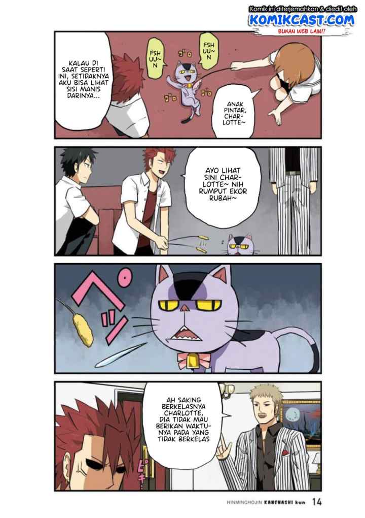 Hinmin Choujin Kanenashi-kun chapter 14 halaman 16